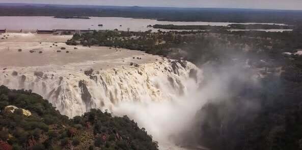 Ruacana falls