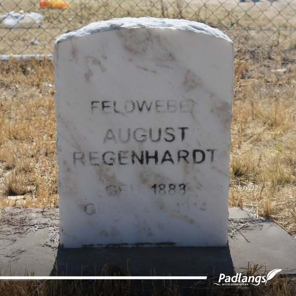 August Regenhardt grave in Tsandi
