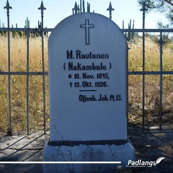 Rautanen’s grave