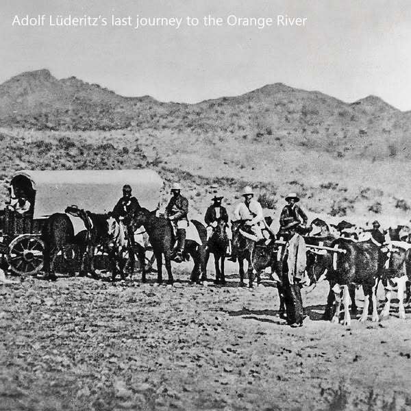 Adolf Luderitz last journey to the Orange River