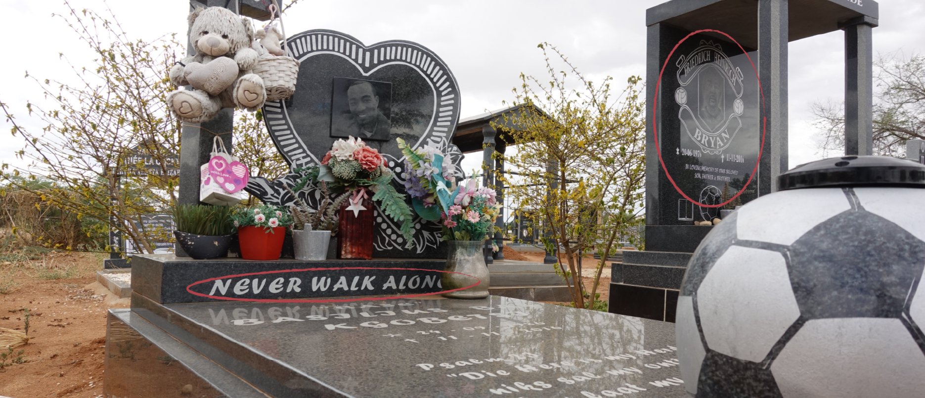 You'll Never Walk Alone tombstone