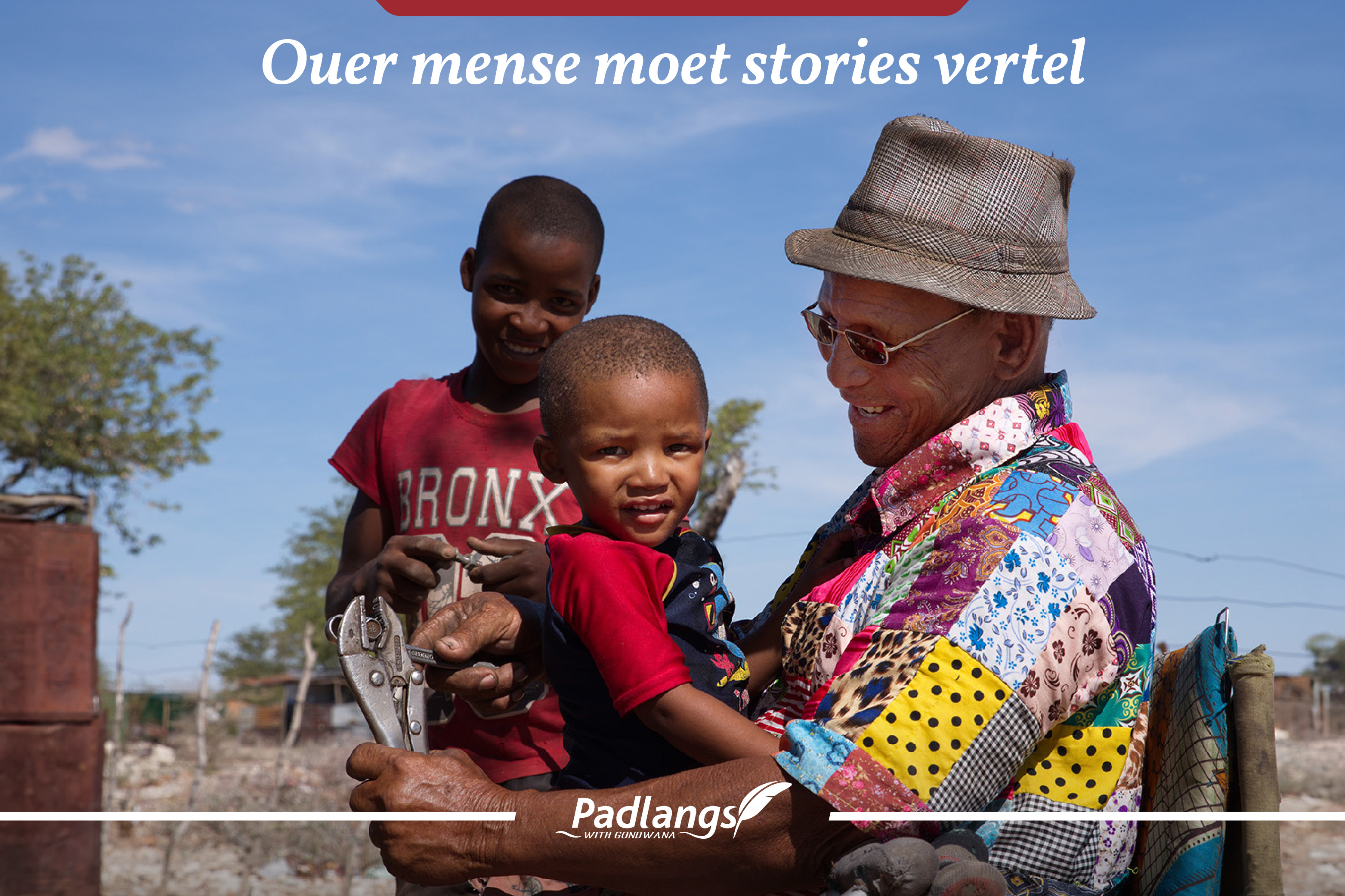 Ouer mense moet stories vertel