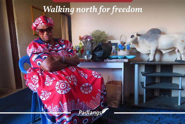 Walking north for freedom